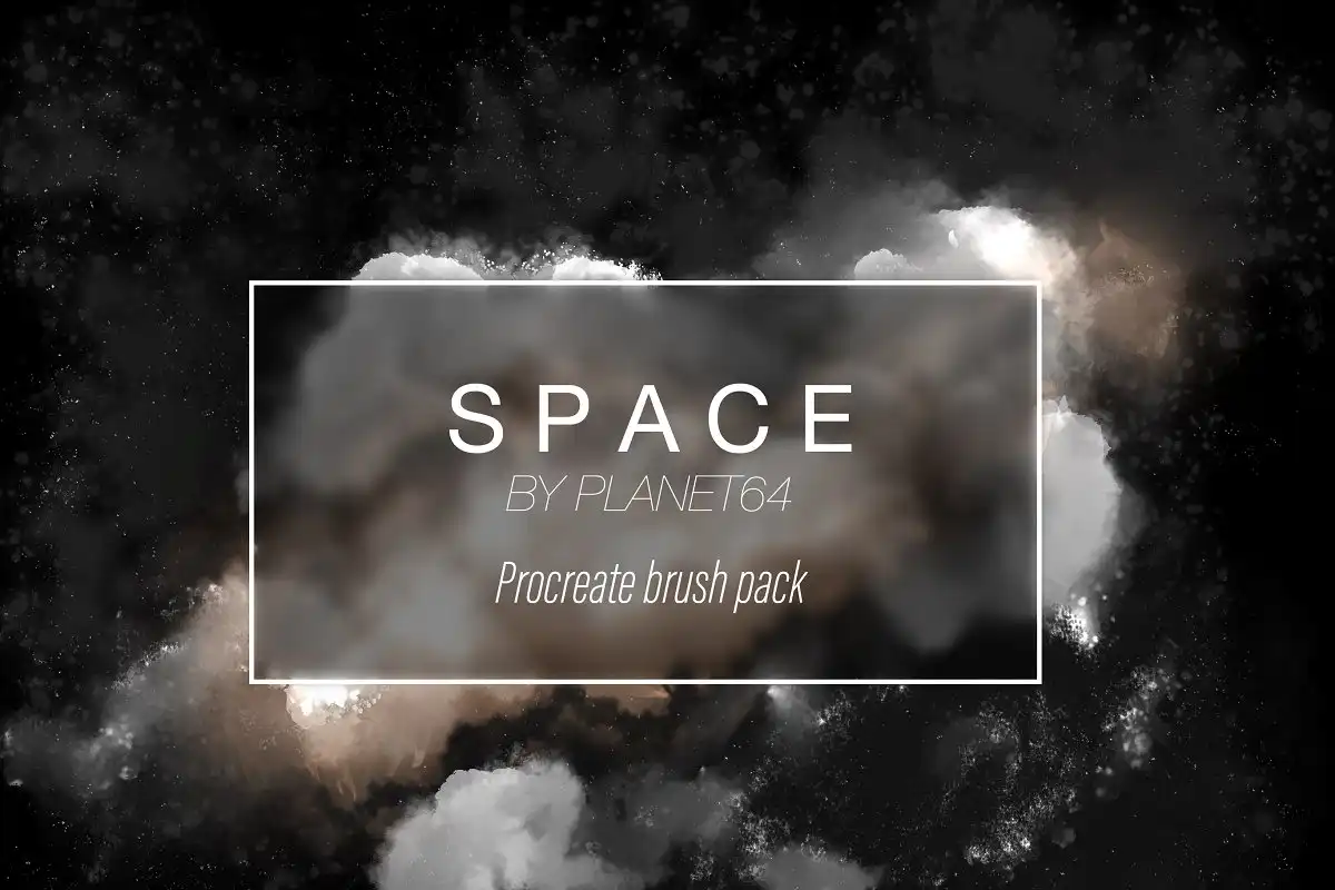 Clouds and Space - Procreate Brushes 9 clouds & space procreate brushes (2) 39906