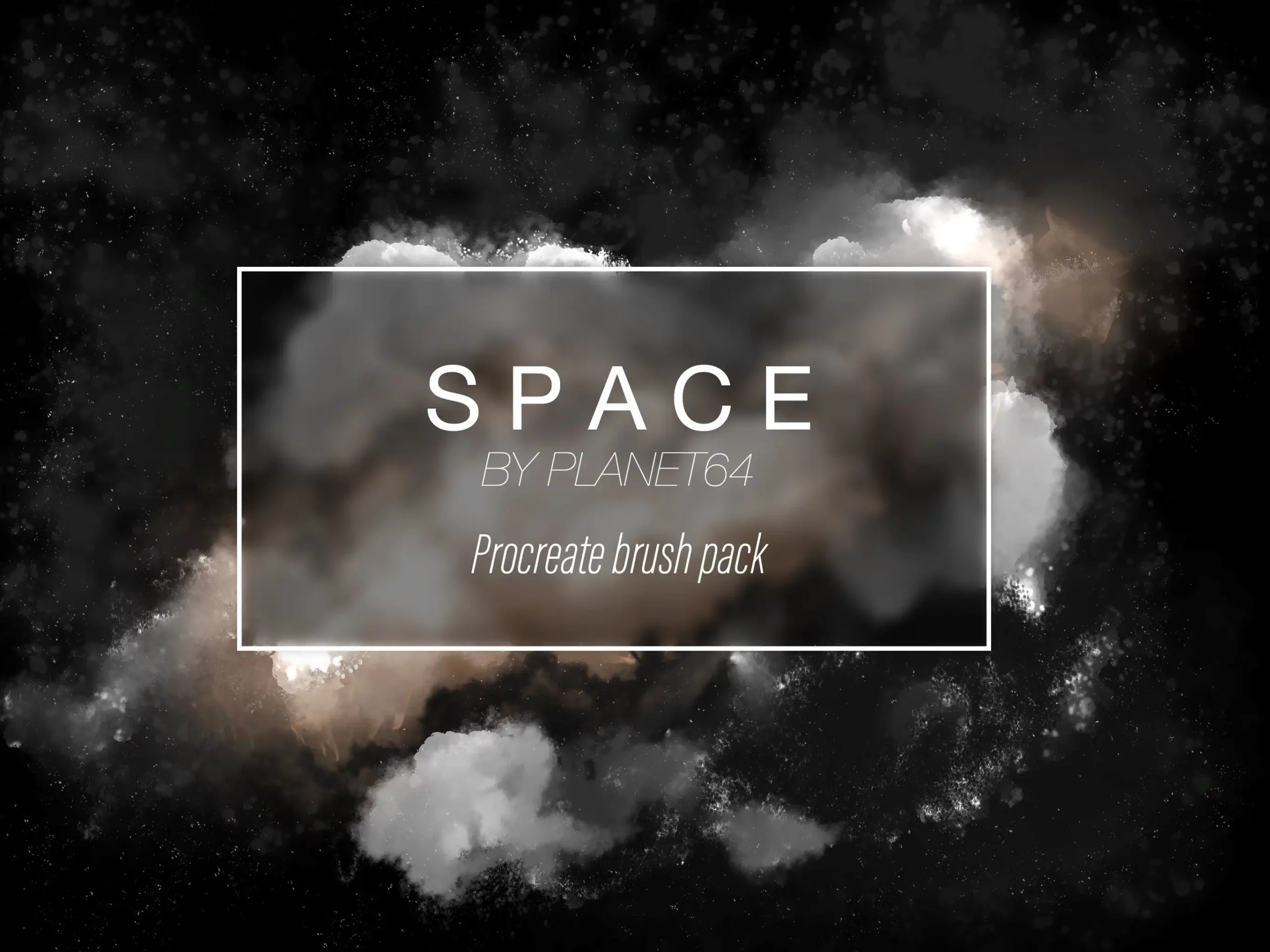 Clouds and Space - Procreate Brushes