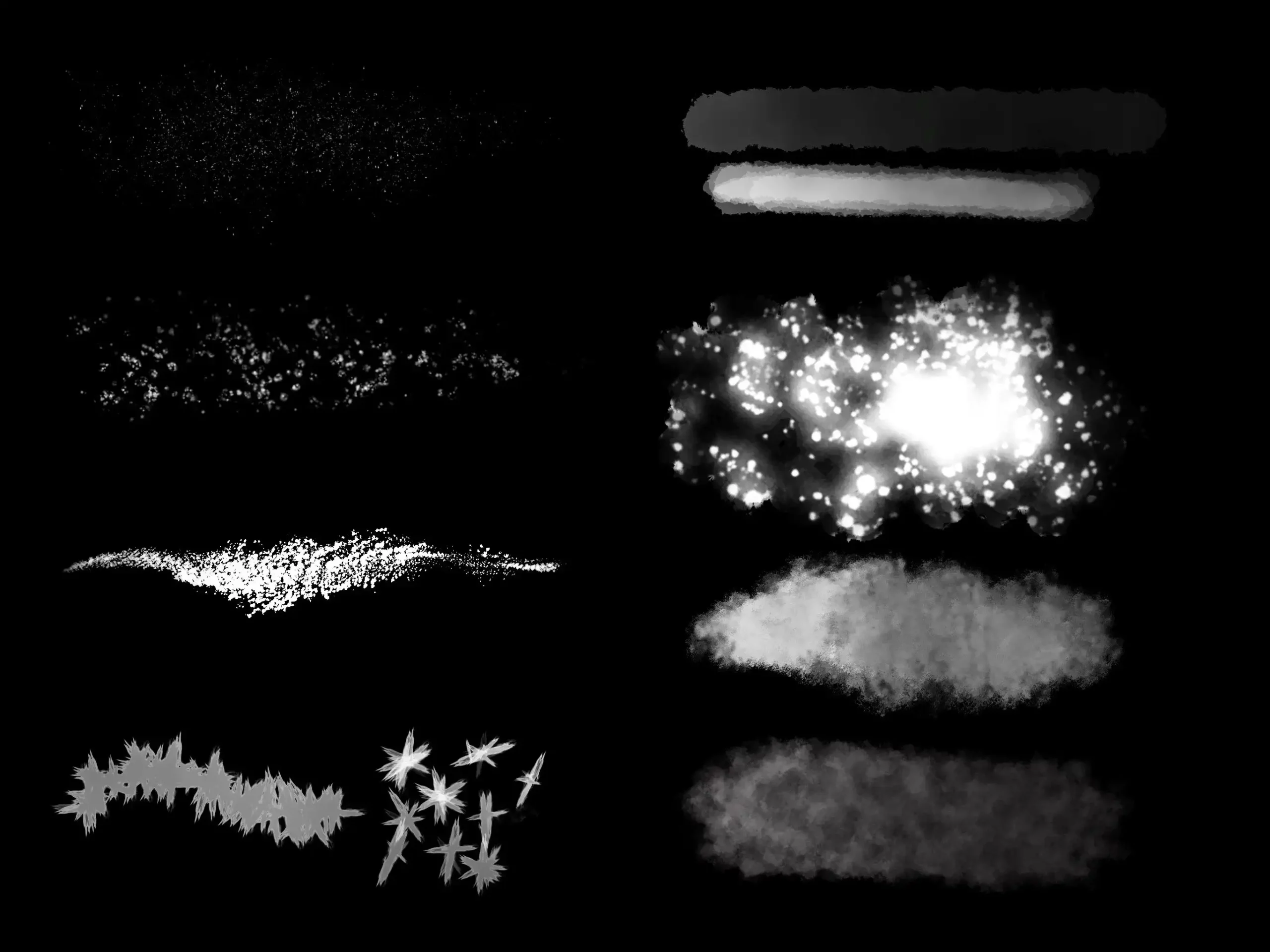 Clouds and Space - Procreate Brushes 6 clouds & space procreate brushes (5) 42687
