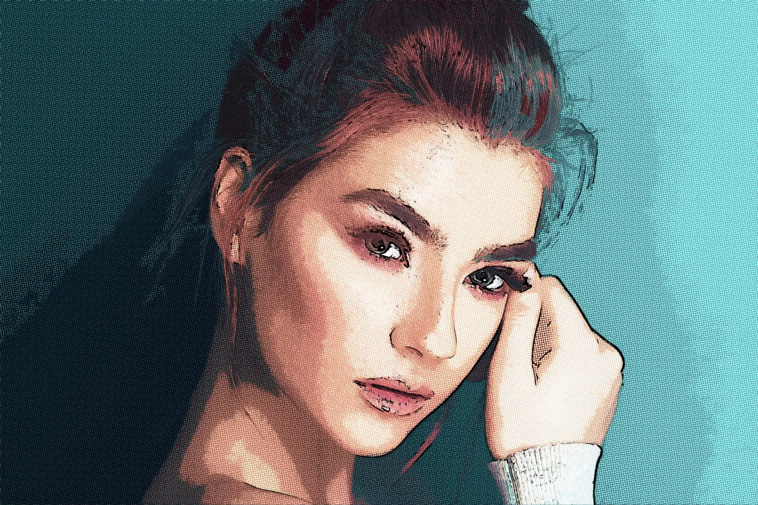 Comic Book Effect Photoshop 3 comic book effect photoshop6 37532