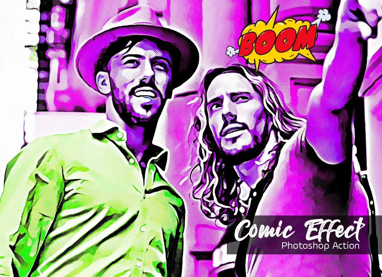 Comic Effect Photoshop Action