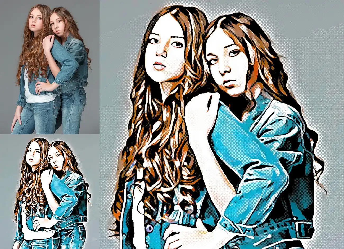 Comic Effect Photoshop Action 3 comic effect photoshop action02 43327