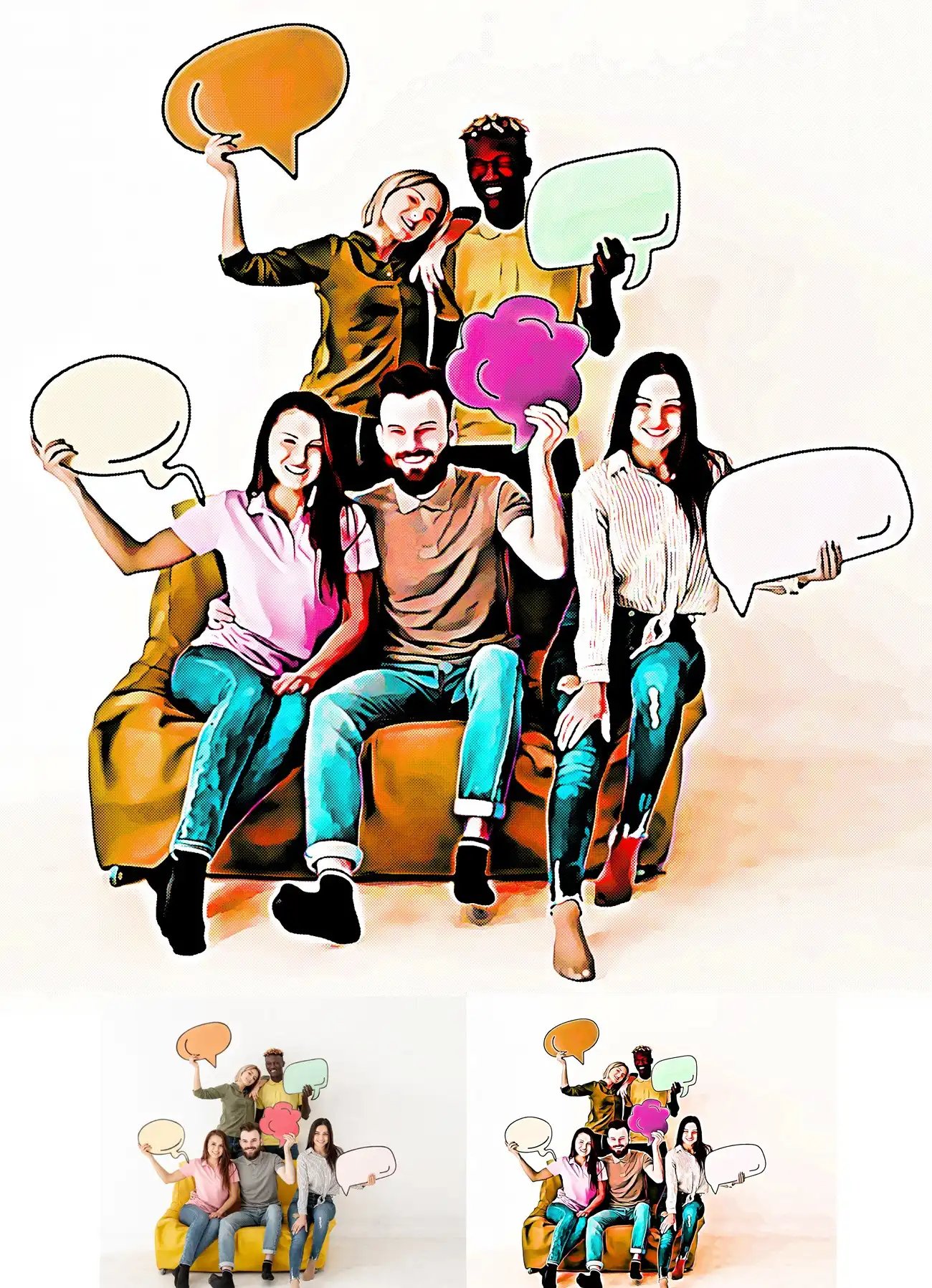 Comic Effect Photoshop Action 10 comic effect photoshop action09 43450