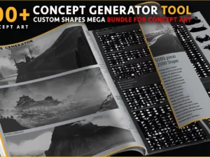 concept generator tool [custom shape mega bundle 5200 pieces ] [photoshop] 42780