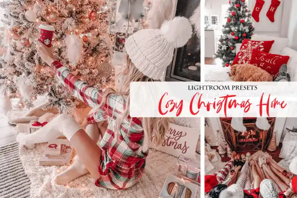 Cozy Christmas Home Lightroom Presets