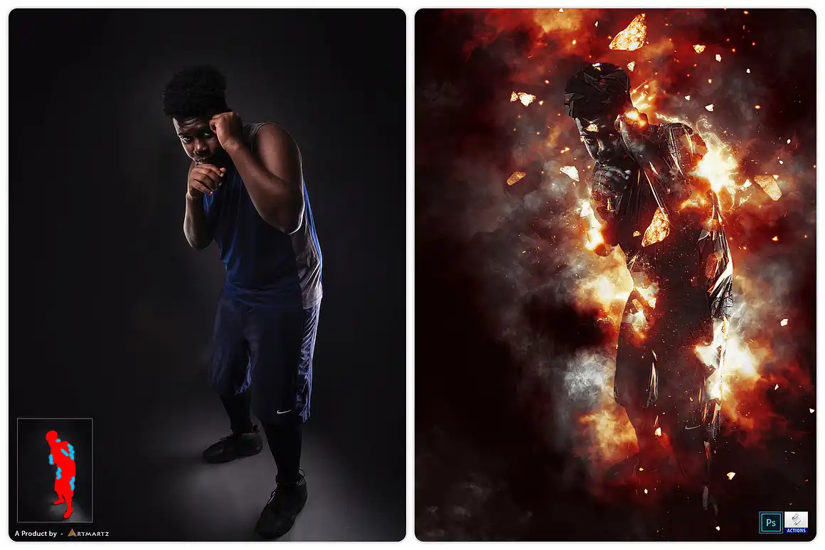 Destroyer - Fantasy Photoshop Action 4 destroyer fantasy photoshop action5 14259