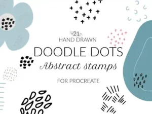doodle abstract texture procreate stamps graphics 5588343 1 1 580x386 35607