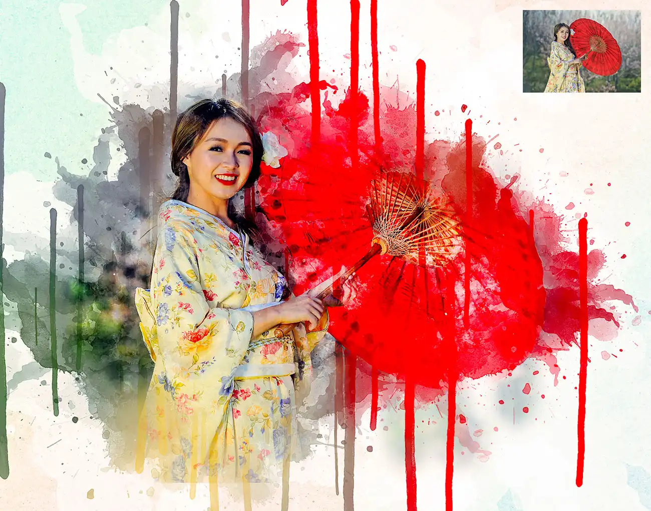 Dripping Ink Artist Painting Photoshop Action 11 dripping ink artist painting photoshop action (2) 14312