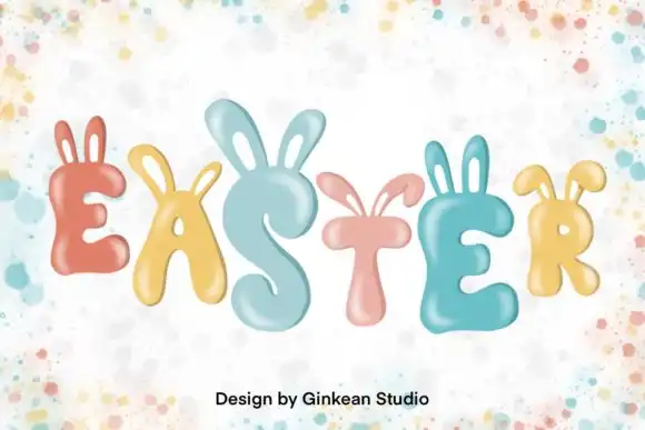 Easter Letter Stamp Easter Brush Stamps 5 easter letter stamp easter brush stamps graphics 9619977 2 580x387 30436