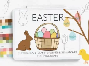 easter procreate stamps brushes rabbit graphics 28112852 1 1 580x387 35611