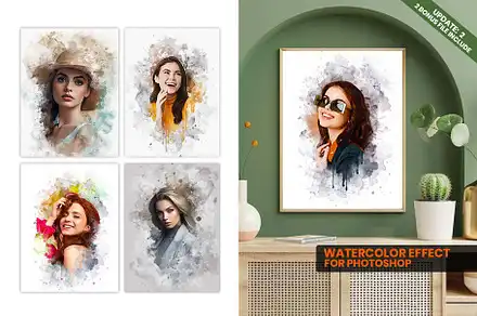 Easy Ink Art Photoshop Action 11 easy ink art photoshop action10 38205