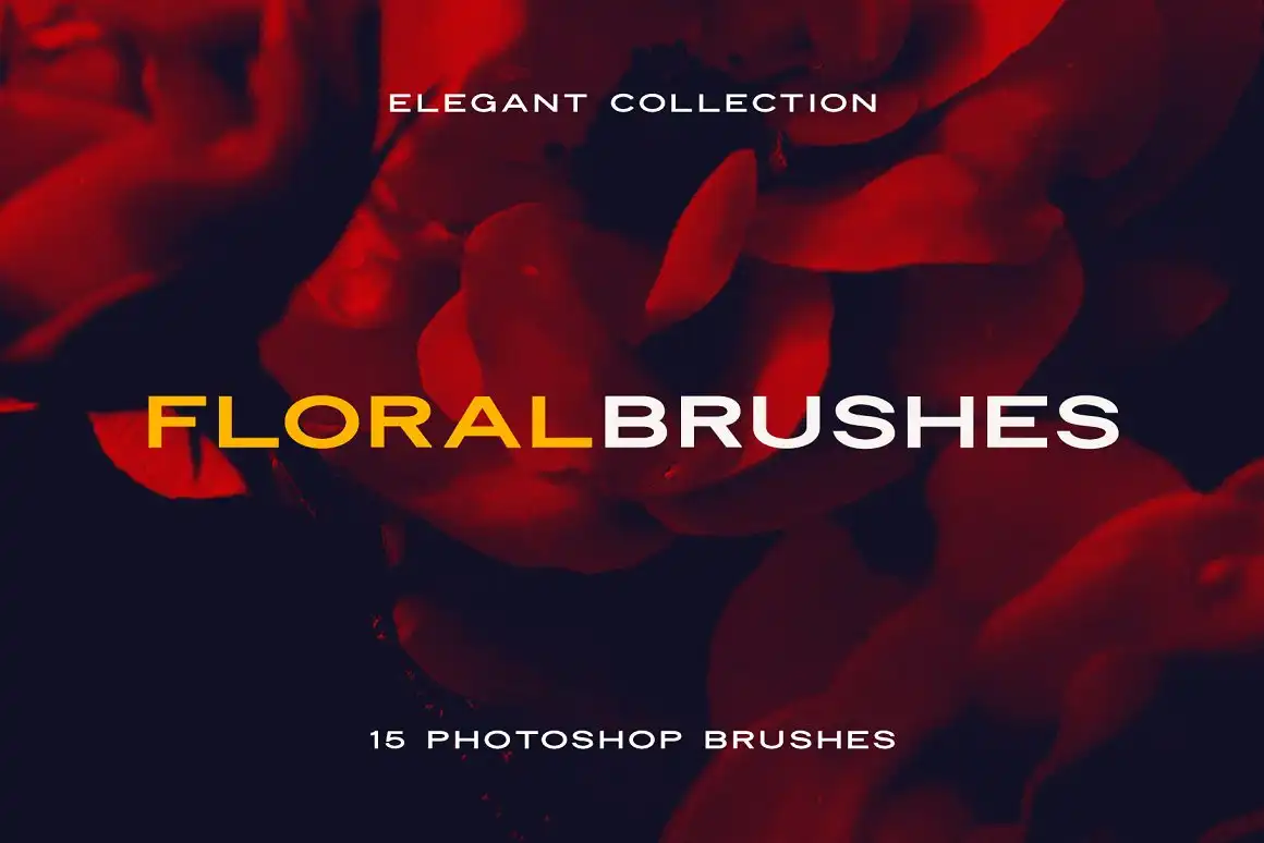 Elegant Floral Brushes for Photoshop