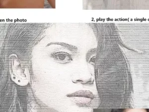 engraving essential photoshop action 43411