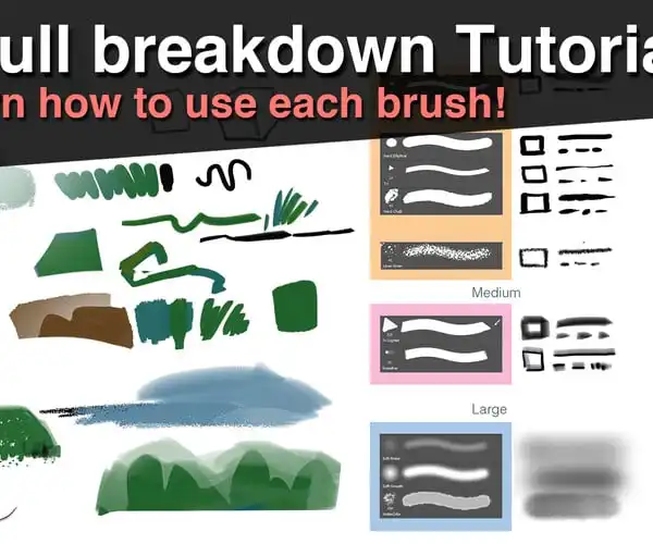 Essential brush pack for painters + Demo & Tutorial 15 essential brush pack for painters + demo & tutorial9 30204