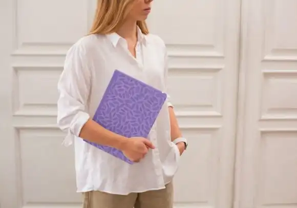 Floral Pattern Journal Cover Template - Brushes Pack