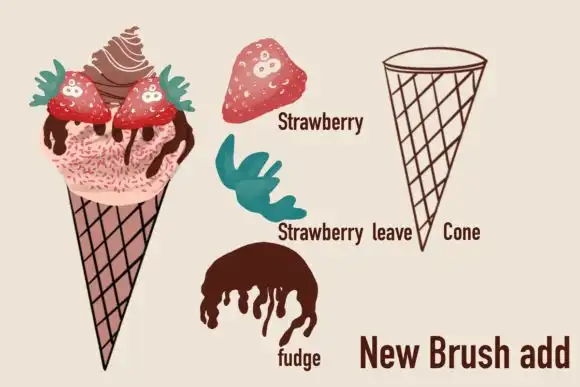 Food Illustration Create Procreate Brush 5 food illustration create procreate brush graphics 6973960 6 580x387 37859