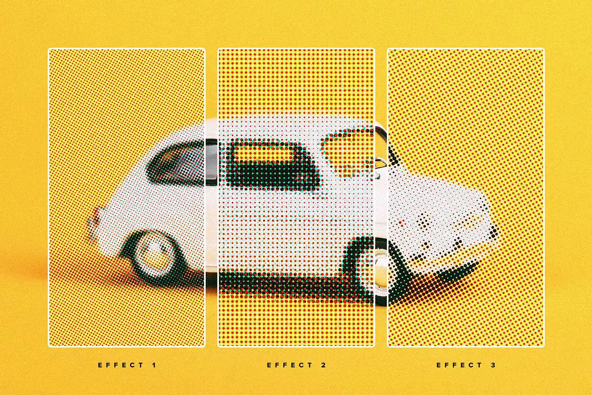 Halftone Photo Effects Pack 5 halftone photo effects pack (4) 22700