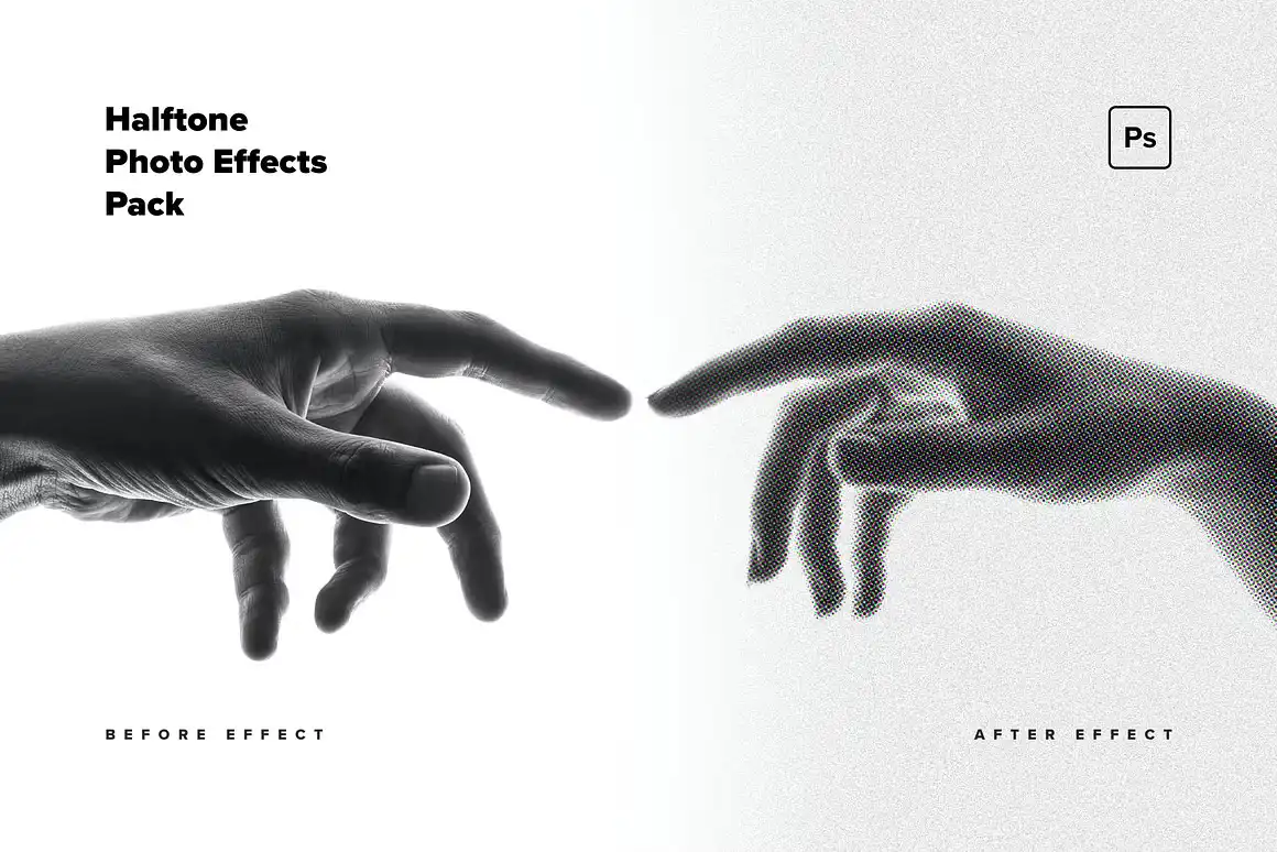 Halftone Photo Effects Pack 8 halftone photo effects pack (5) 22168