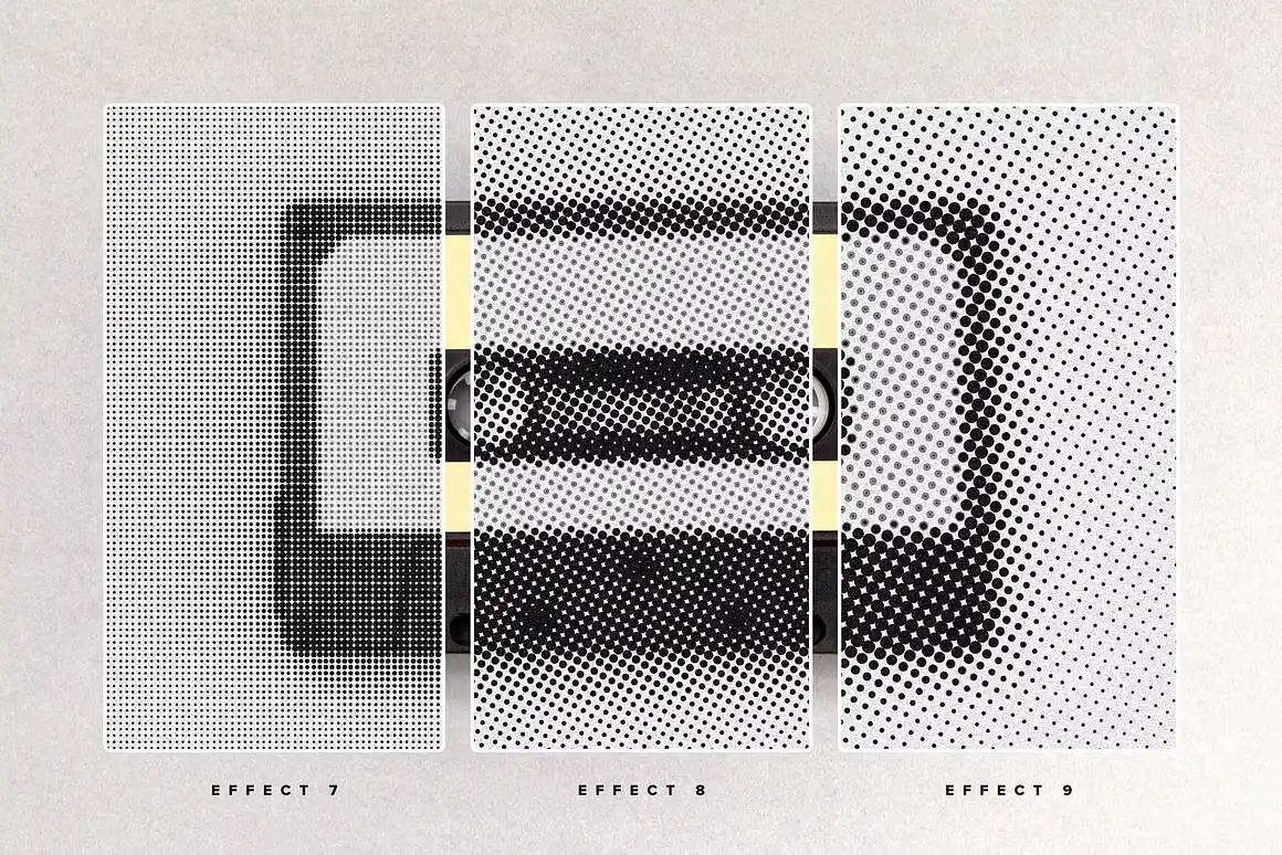 Halftone Photo Effects Pack 7 halftone photo effects pack (8) 22671