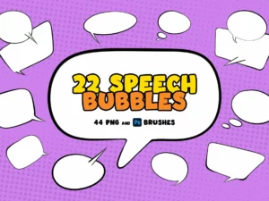 hand drawn speech bubbles (1) 41587
