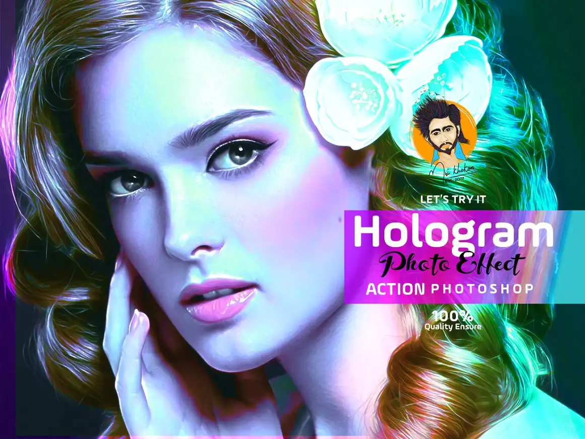 Hologram Photo Effect PS Action 4 hologram photo effect ps action (17) 41538