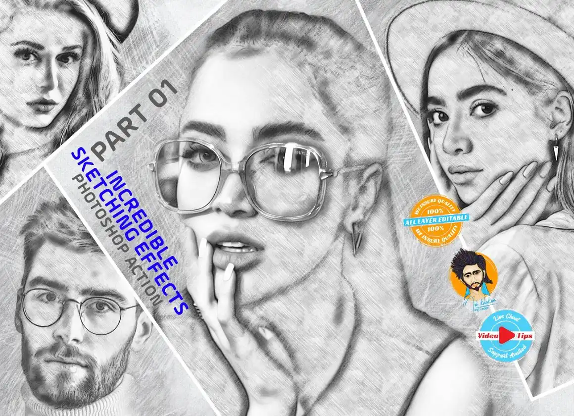 Incredible Sketching Effect 7 incredible sketching effect 42386
