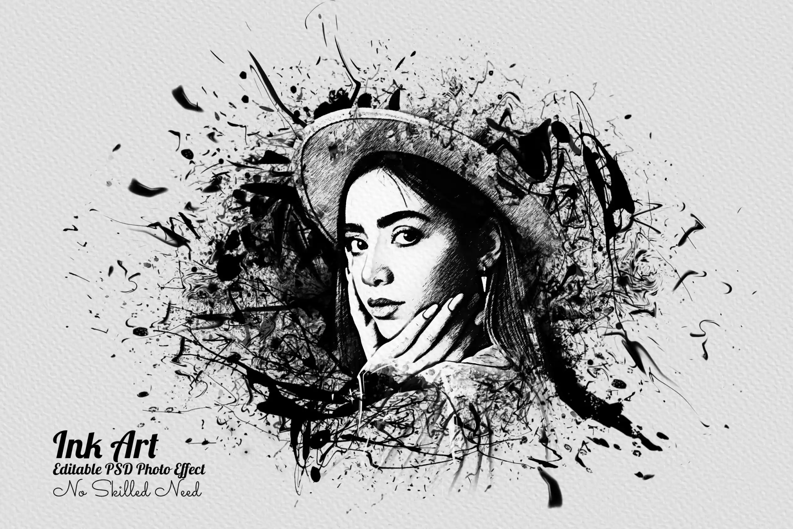 Ink Art Photoshop Photo Effect 3 ink art photoshop photo effect (17) 43617