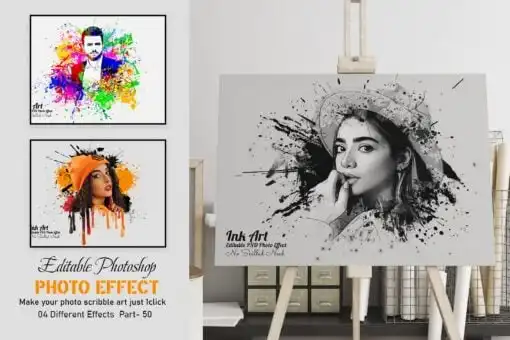 Ink Art Photoshop Photo Effect 17 ink art photoshop photo effect (2) 38080