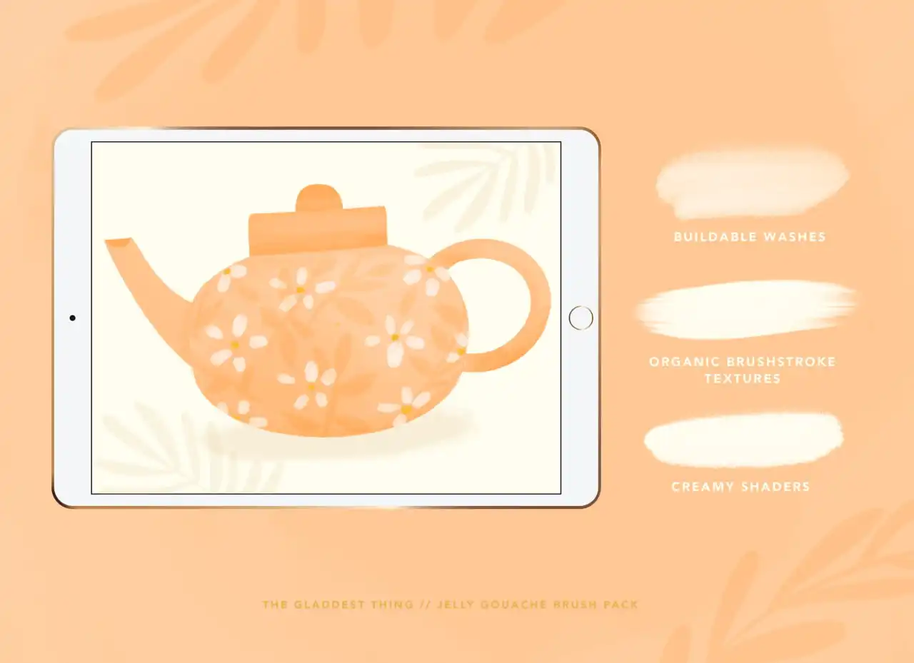 Jelly Gouache Brush Pack for Procreate 8 jelly gouache brush pack for procreate (1) 37922