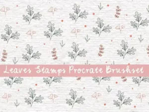 leaves stamps procreate brushset graphics 24951320 1 1 580x386 35828