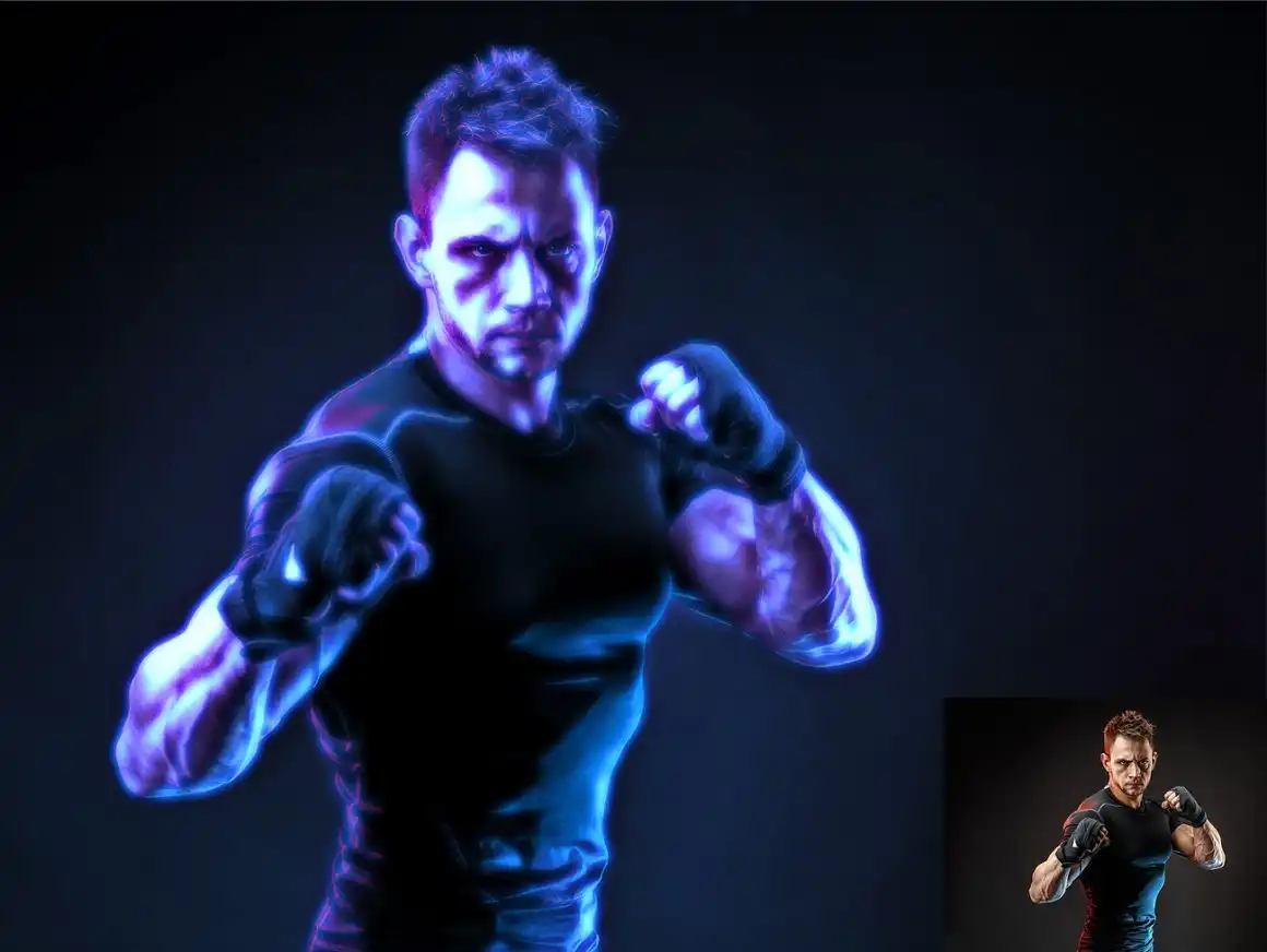 Light Glow Photoshop Action 10 light glow photoshop action3 38849