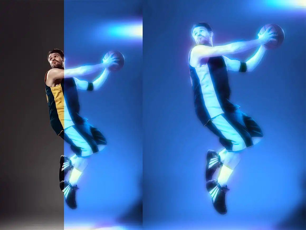 Light Glow Photoshop Action 8 light glow photoshop action8 38736