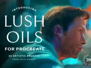 lush oils procreate painting brushes 37865