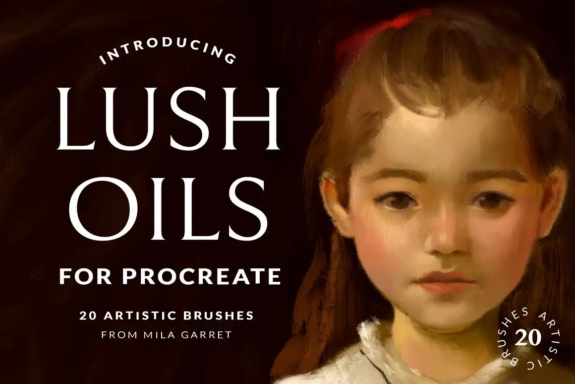 Lush Oils Procreate Painting Brushes 7 lush oils procreate painting brushes (9) 39321