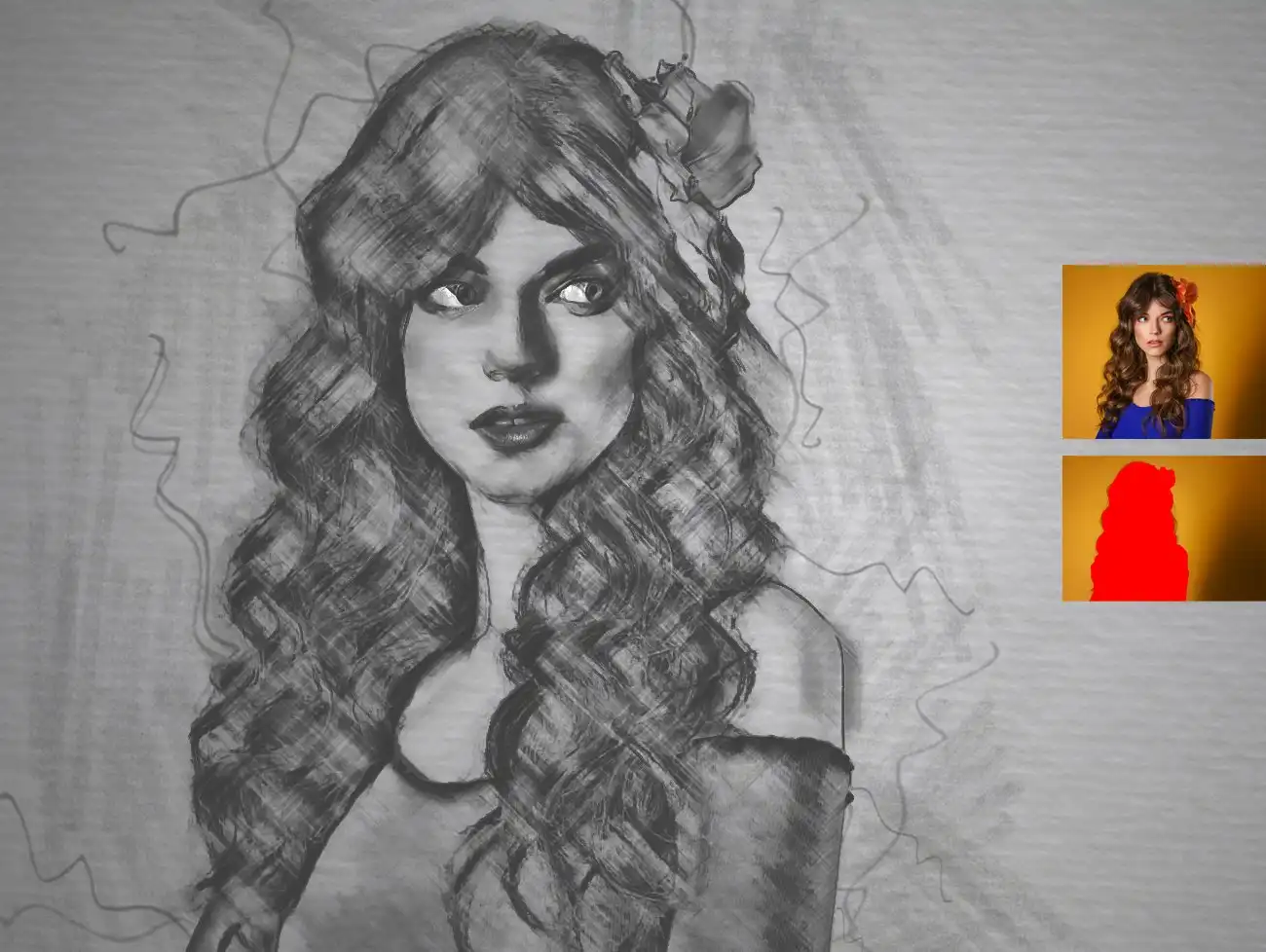 Modern Sketch Photoshop Action