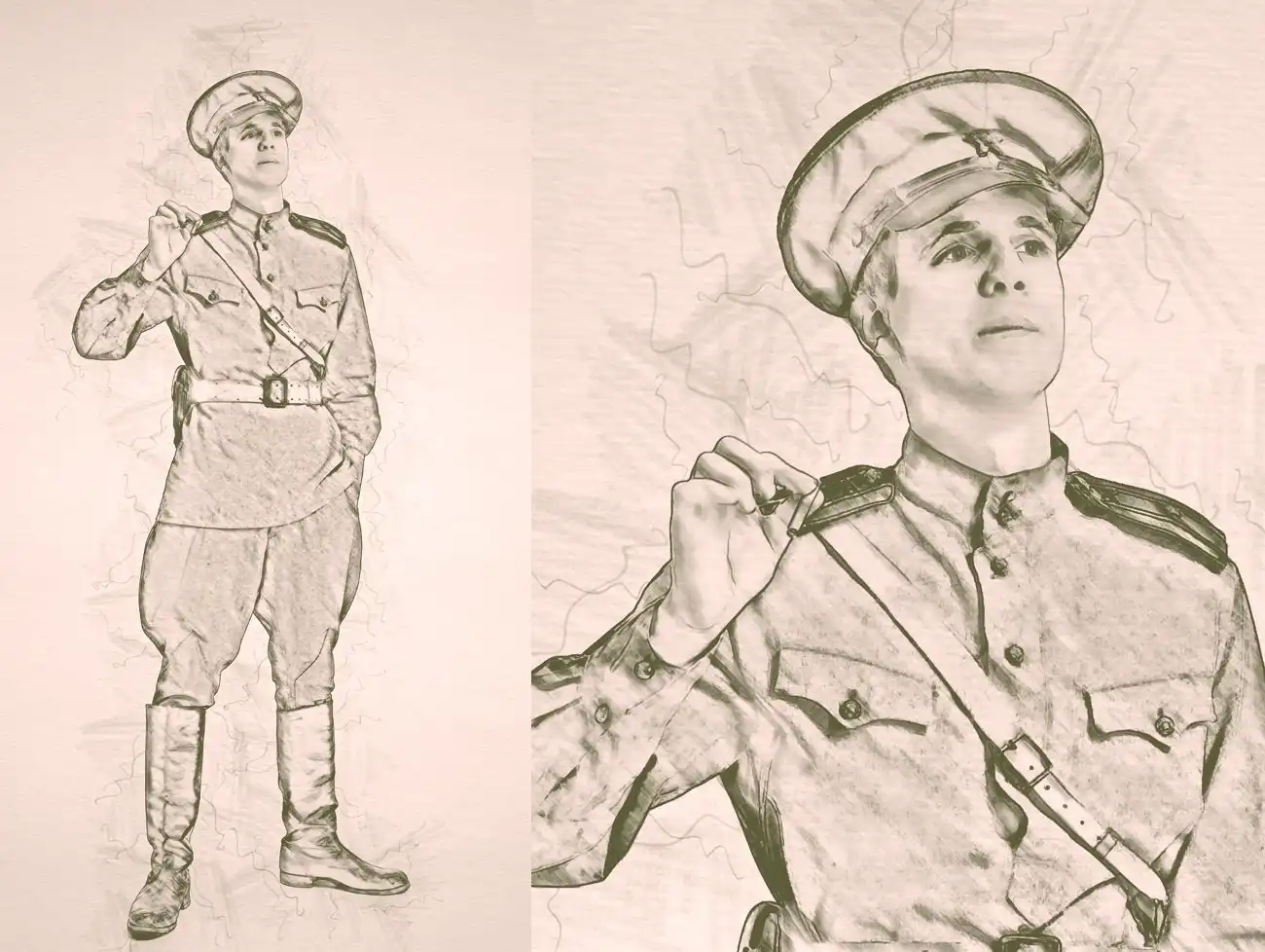 Modern Sketch Photoshop Action 11 modern sketch photoshop action08 41209