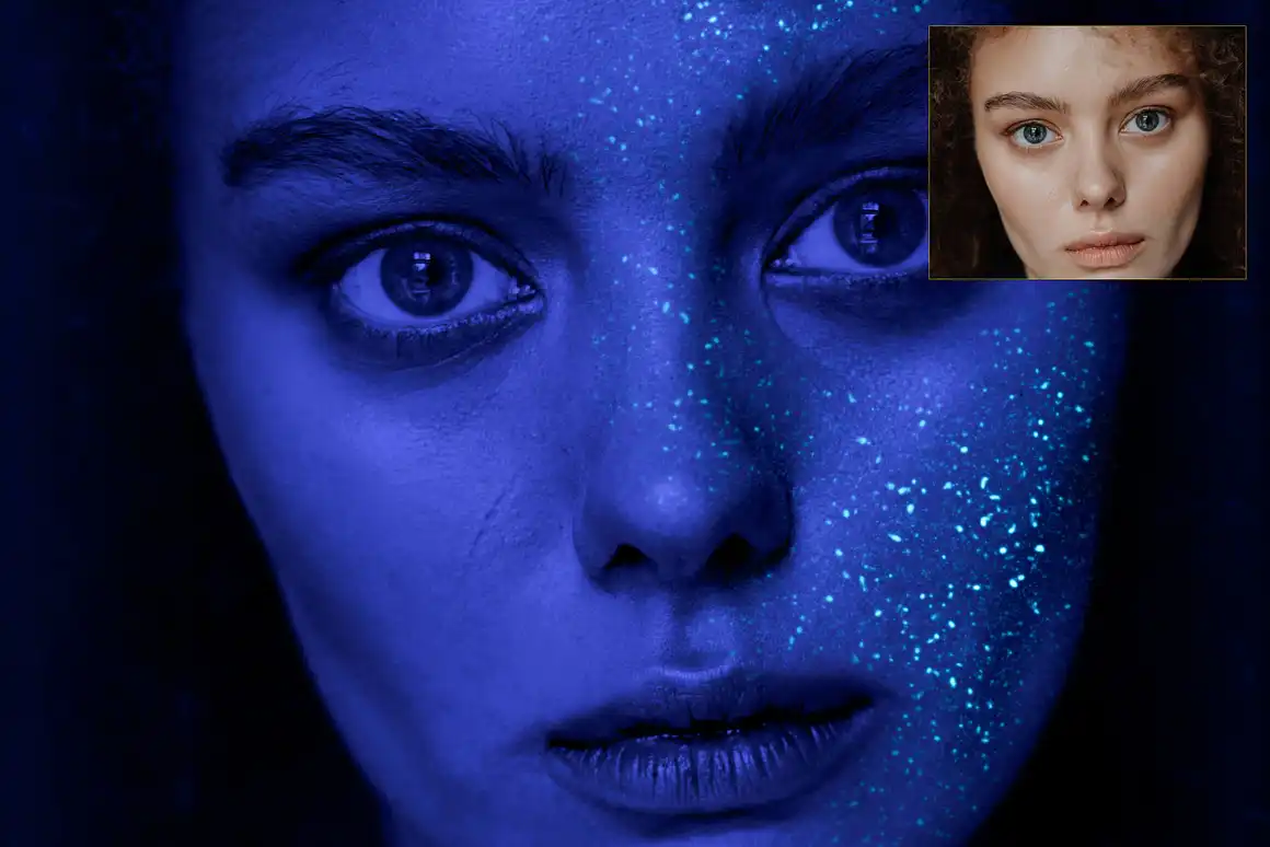 Neo UV Black Light Glitter Photoshop 7 neo uv black light glitter photoshop (5) 28355