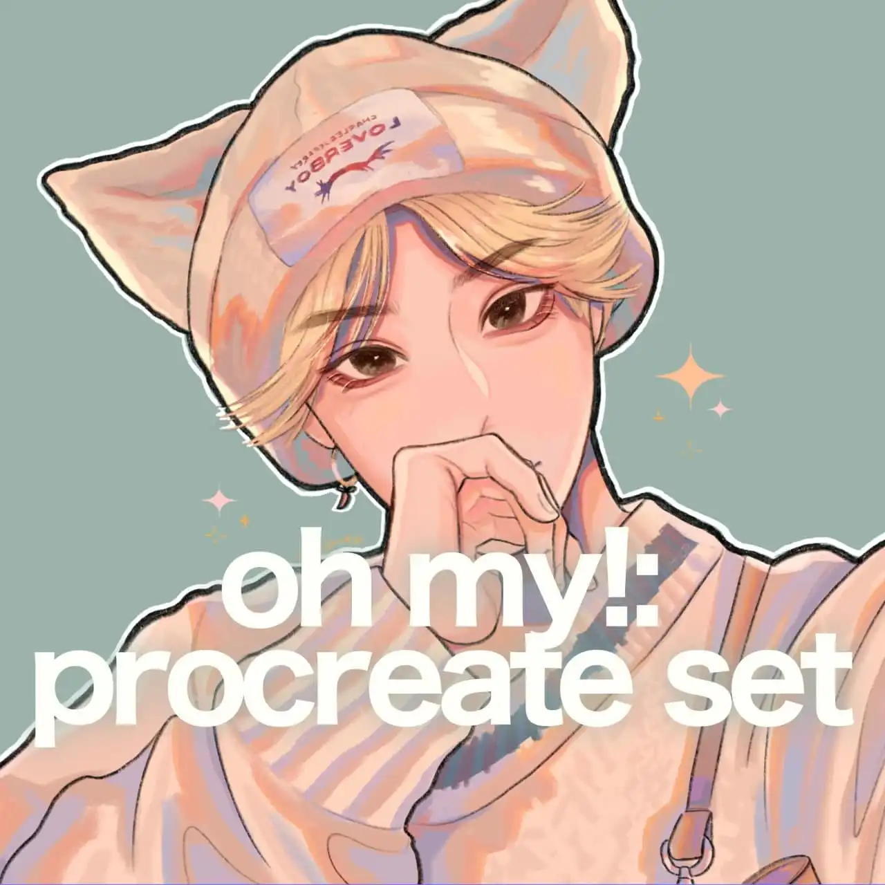 Oh My! - Procreate Set 4 oh my! procreate set 34516