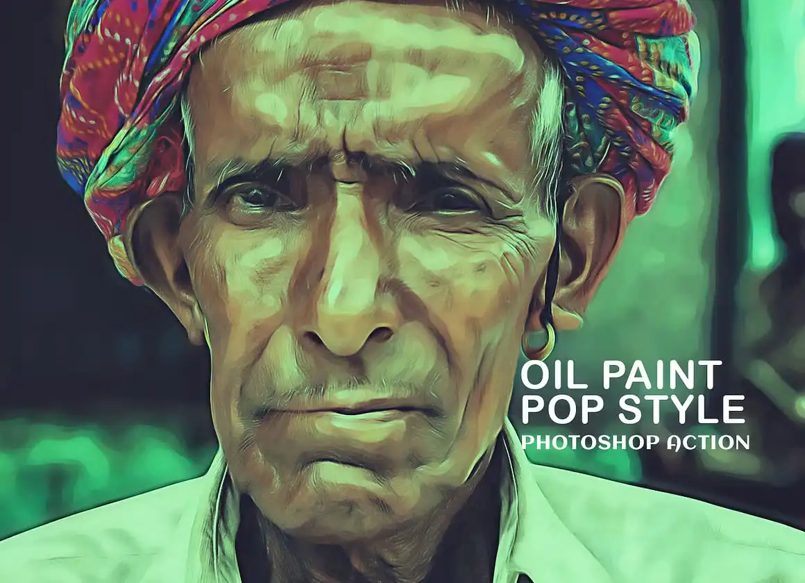 Oil Paint Pop Style by mristudio