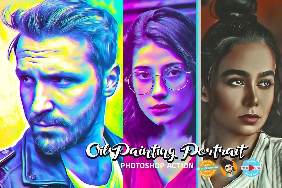 Oil Painting Portrait by mristudio