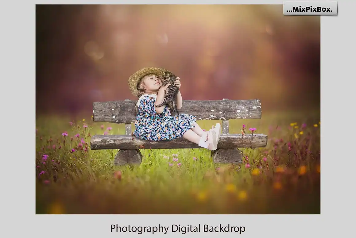 Park Bench Backdrops 7 park bench backdrops (7) 40075