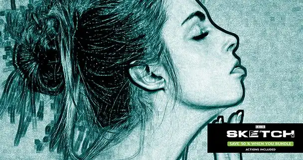 Pencil Sketch Photoshop Action 4 pencil sketch photoshop action04 34459