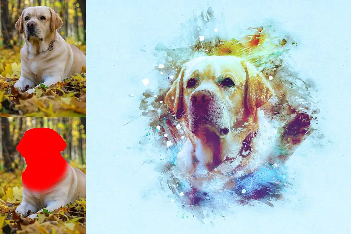 Pet Watercolor Art Plugin 9 pet watercolor art plugin 204 41445