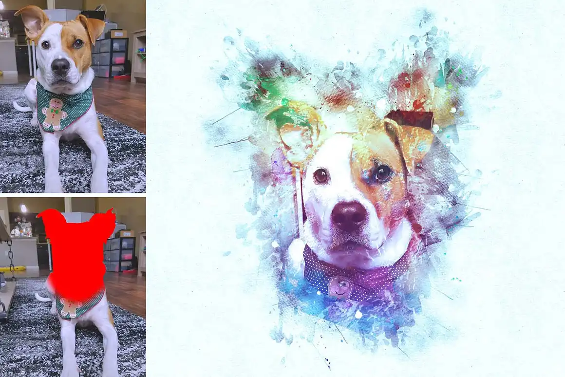 Pet Watercolor Art Plugin 6 pet watercolor art plugin 206 41767