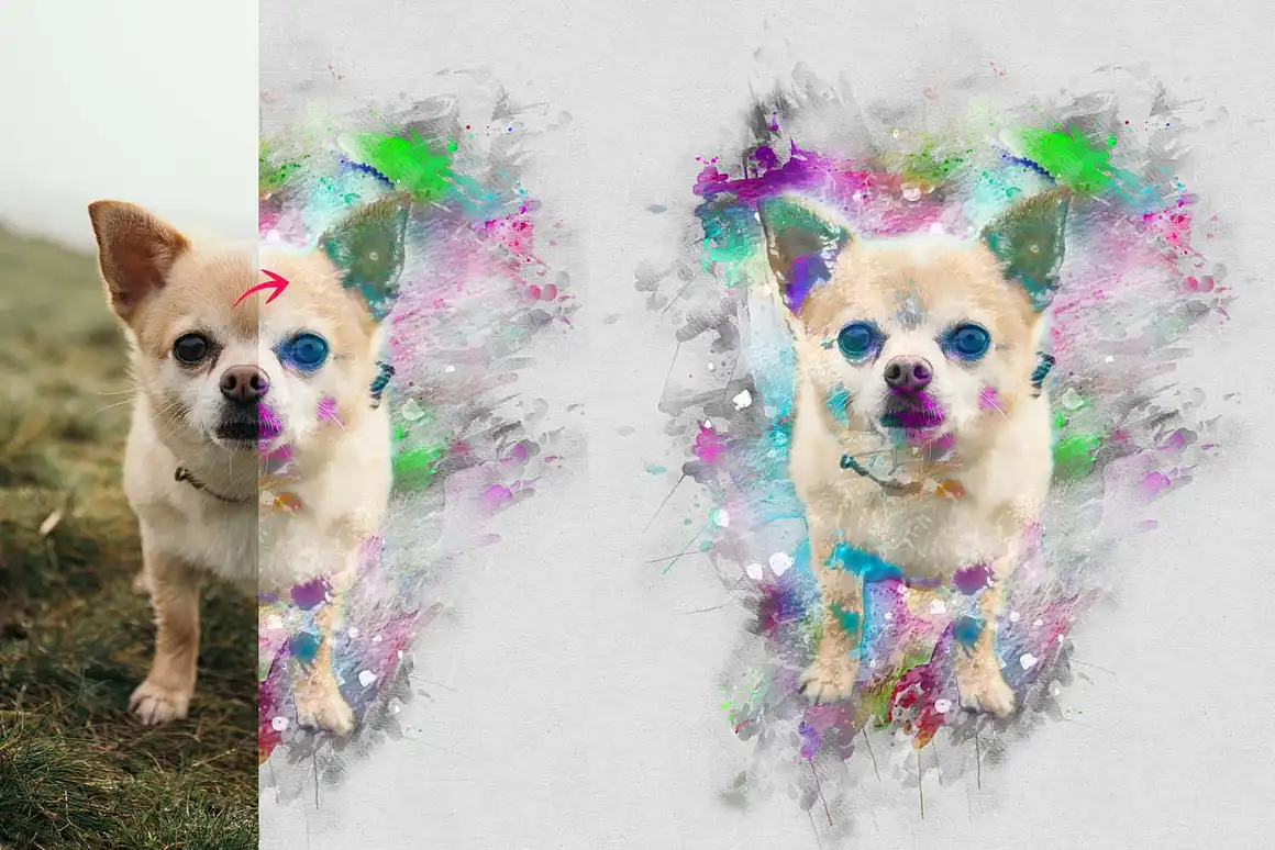Pet Watercolor Art Plugin 11 pet watercolor art plugin 207 41355