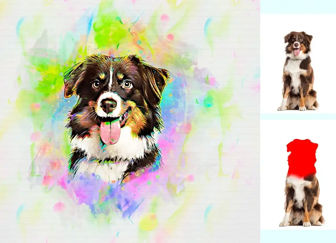 Pet Watercolor Art Plugin 2 11 pet watercolor art plugin (5) 40570