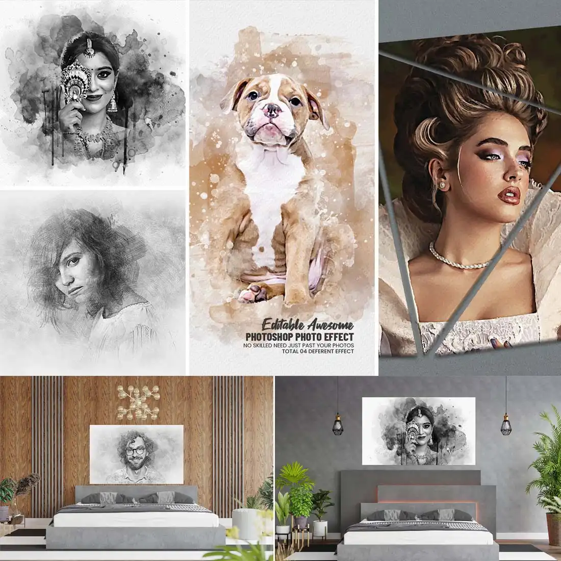 Photoshop Editable Photo Effect
