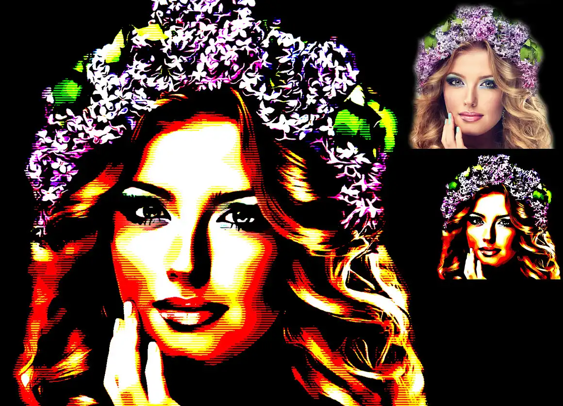 Pop Art Effect Photoshop Action 3 pop art effect photoshop action07 42771