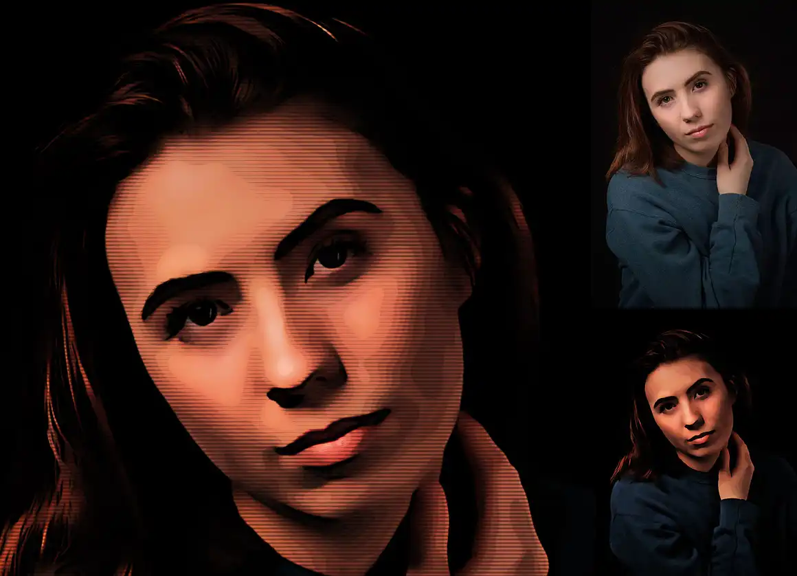 Pop Art Effect Photoshop Action 14 pop art effect photoshop action08 39412