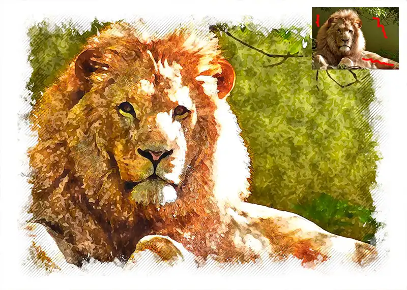 Portrait Watercolor Photoshop Action 9 portrait watercolor photoshop action (2) 26713
